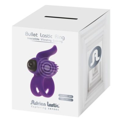 Adrien lastic - anel vibrador violeta bullet lastic violeta adrien lastic caliente. Pt