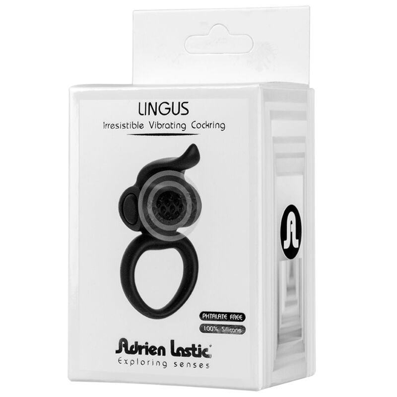 ADRIEN LASTIC - ANEL VIBRADOR LINGUS PRETO 3 Adrien lastic - anel vibrador lingus preto - image 3