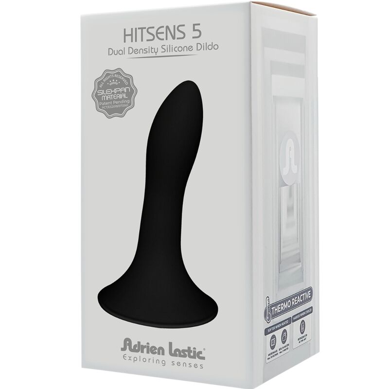 ADRIEN LASTIC - HITSENS 5 VIBRADOR DE SILICONE PRETO 4 Adrien lastic - hitsens 5 vibrador de silicone preto - image 4