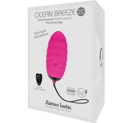 Adrien lastic - ocean breeze 2. 0 ovo vibratório recarregável controle remoto rosa adrien lastic caliente. Pt