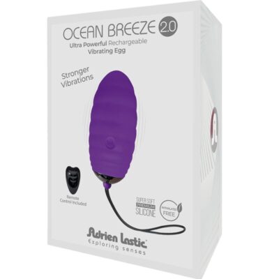 Adrien lastic - ocean breeze 2. 0 ovo vibrante recarregável controle remoto violeta adrien lastic caliente. Pt