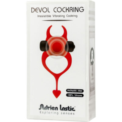 Adrien lastic - devol cockring anel vibrador vermelho adrien lastic caliente. Pt