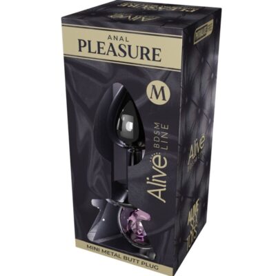 Alternative view of ALIVE - MINI PLUG PRAZER ANAL METAL ROSA TAMANHO M