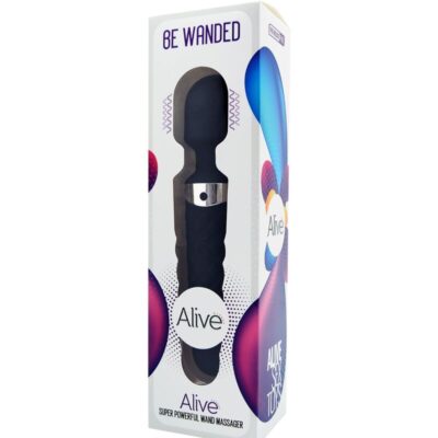 Alternative view of ALIVE - BE WANDED VIBRADOR MASSAGER PRETO