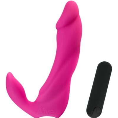 Alternative view of ALIVE - DILDO VIBRADOR BIFUN PRO ROSA 14,9 CM