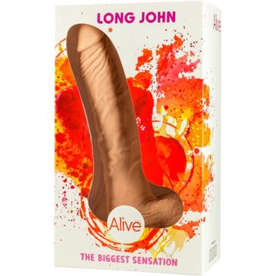 Alternative view of ALIVE - PÊNIS REALÍSTICO LONG JOHN 21,8 CM