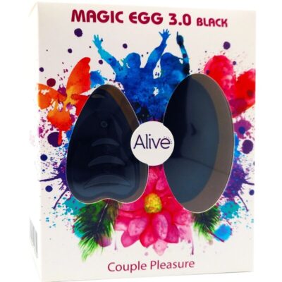 Alternative view of ALIVE - MAGIC EGG 3.0 VIBRANDO OVO CONTROLE REMOTO PRETO