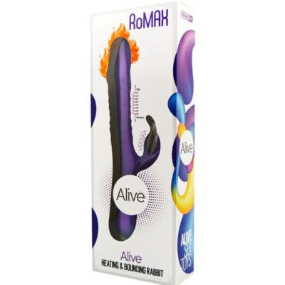 Alive - romax vibrador coelho silicone violeta alive caliente. Pt