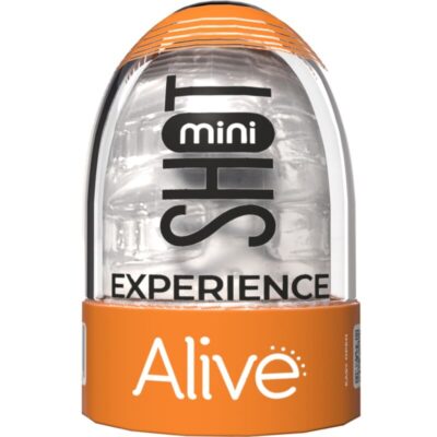 ALIVE - SHOT EXPERIENCE MINI MASTURBADOR TRANSPARENTE 9 Alive - shot experience mini masturbador transparente alive caliente. Pt
