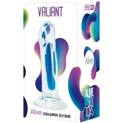 Alternative view of ALIVE - PÊNIS REALÍSTICO VALIANT TRANSPARENTE 16 CM