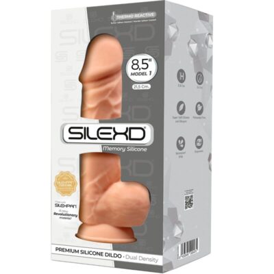 Silexd - modelo 1 pênis realístico premium silexpan silicone 21. 5 cm silexd caliente. Pt