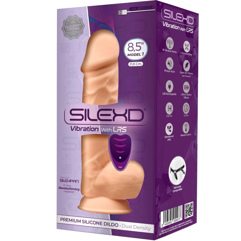 SILEXD - MODELO 1 VIBRADOR DE PÊNIS REALÍSTICO SILICONE PREMIUM SILEXPAN CONTROLE REMOTO 21.8 CM 3 Silexd - modelo 1 vibrador de pênis realístico silicone premium silexpan controle remoto 21. 8 cm - image 3