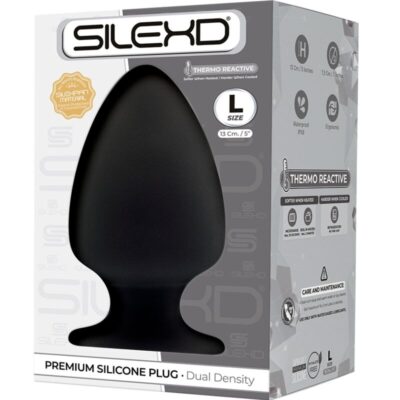 Alternative view of SILEXD - MODELO 1 PLUG ANAL PREMIUM SILEXPAN SILICONE PREMIUM TERMOREATIVO TAMANHO L