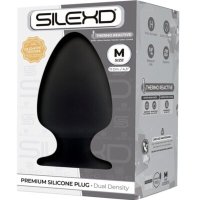 Alternative view of SILEXD - MODELO 1 PLUG ANAL PREMIUM SILEXPAN SILICONE PREMIUM TERMOREATIVO TAMANHO M