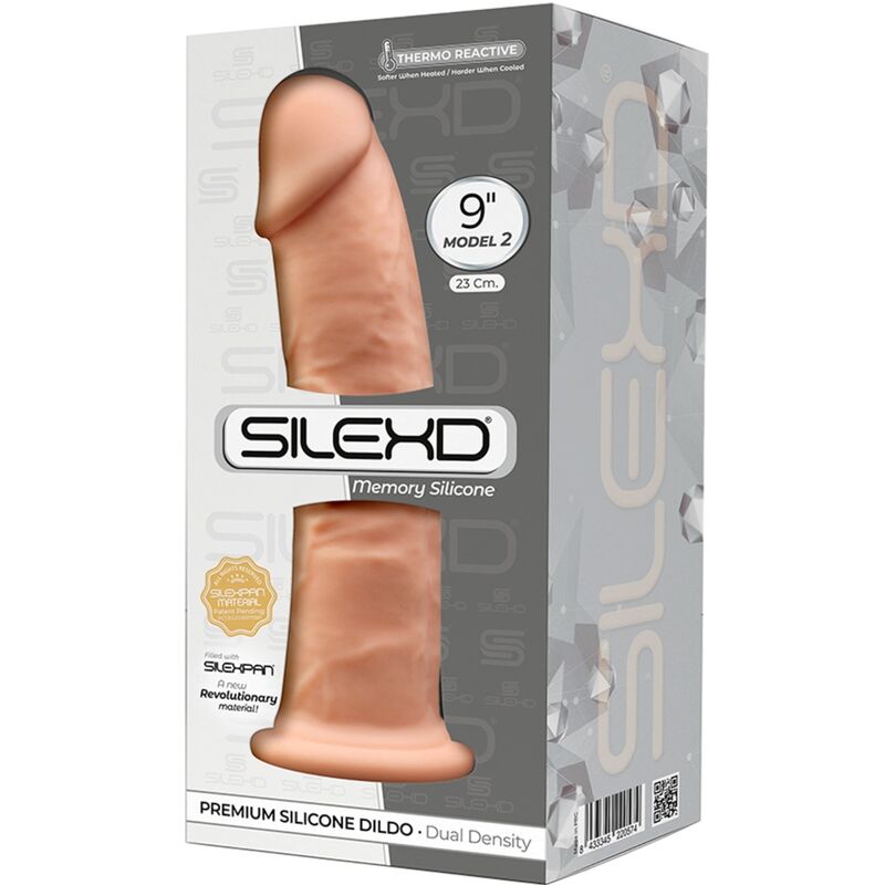 SILEXD - MODELO 2 PÊNIS REALÍSTICO PREMIUM SILEXPAN SILICONE 23 CM 3 Silexd - modelo 2 pênis realístico premium silexpan silicone 23 cm - image 3