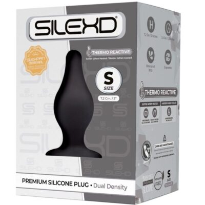 Alternative view of SILEXD - MODELO 2 PLUG ANAL PREMIUM SILEXPAN SILICONE PREMIUM TERMOREATIVO TAMANHO S