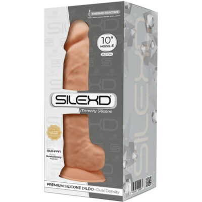 Silexd - modelo 1 pênis realístico premium silexpan silicone 26. 6 cm silexd caliente. Pt
