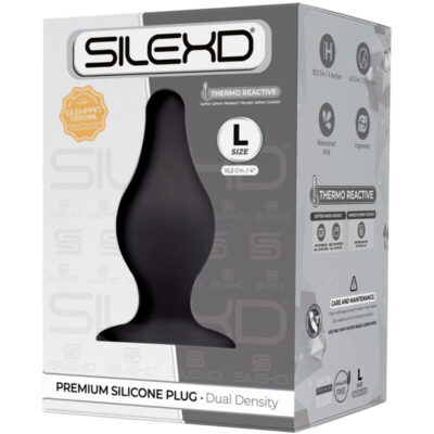 Alternative view of SILEXD - MODELO 2 PLUG ANAL PREMIUM SILEXPAN SILICONE PREMIUM TERMOREATIVO TAMANHO L