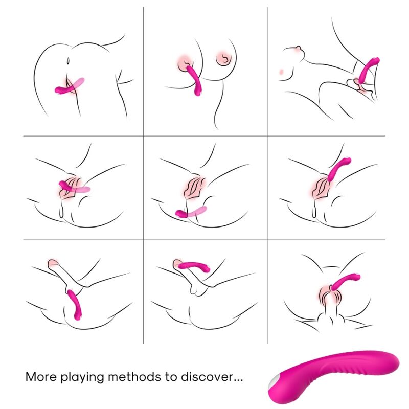 ARMONY - VIBRADOR LEGEND SILICONE FÚCSIA 2 Armony - vibrador legend silicone fúcsia - image 2
