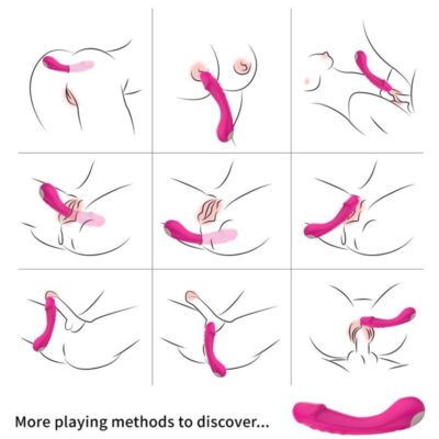 Alternative view of ARMONY - VIBRADOR DILDO G-SPOT SILICONE FÚCSIA
