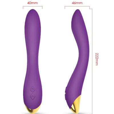 Alternative view of ARMONY - FLAMINGO VIBRADOR MULTIPOSIÇÃO ROXO
