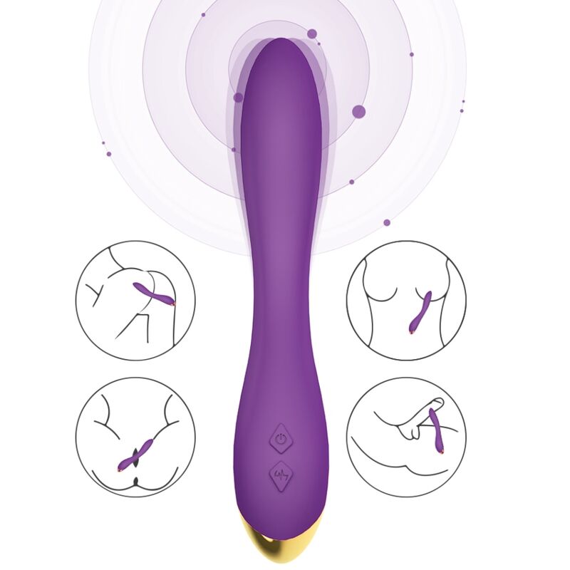ARMONY - FLAMINGO VIBRADOR MULTIPOSIÇÃO ROXO 3 Armony - flamingo vibrador multiposição roxo - image 3