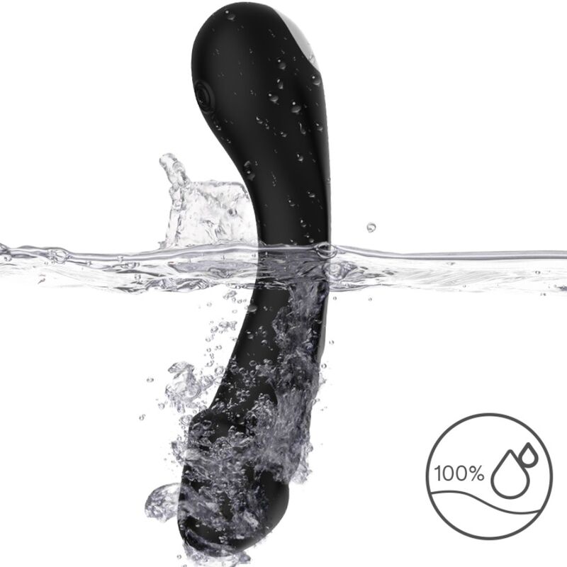 ARMONY - DILDO VIBRADOR G-SPOT SILICONE PRETO 4 Armony - dildo vibrador g-spot silicone preto - image 4