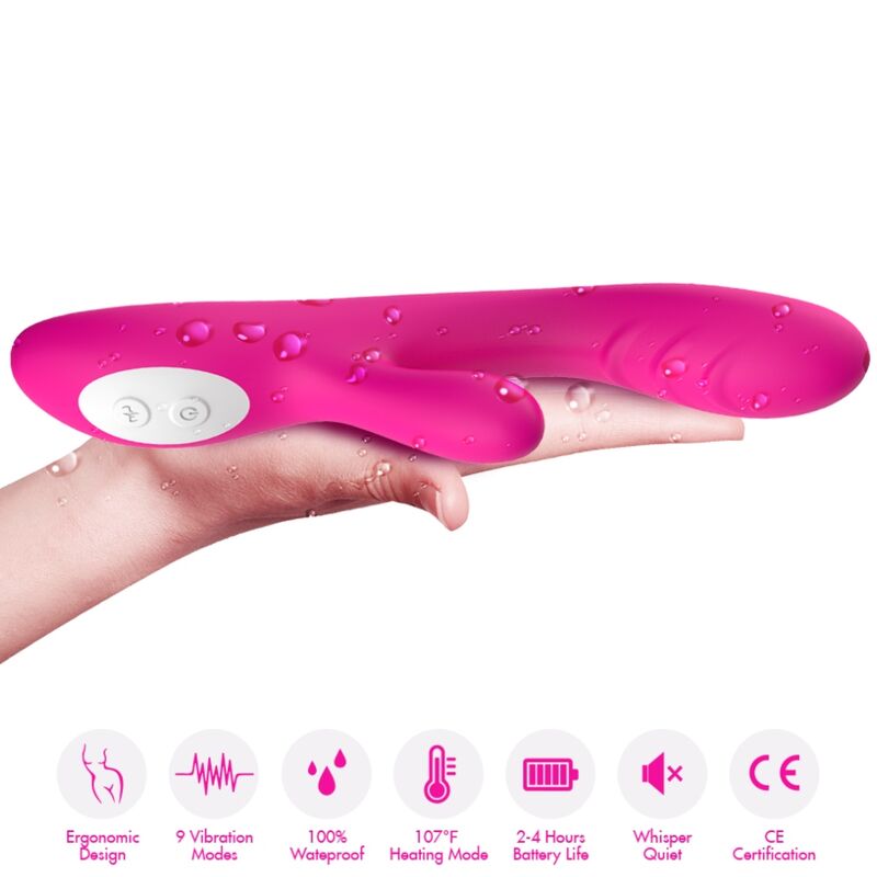 ARMONY - VIBRADOR SPARK EFEITO CALOR FÚCSIA 3 Armony - vibrador spark efeito calor fúcsia - image 3