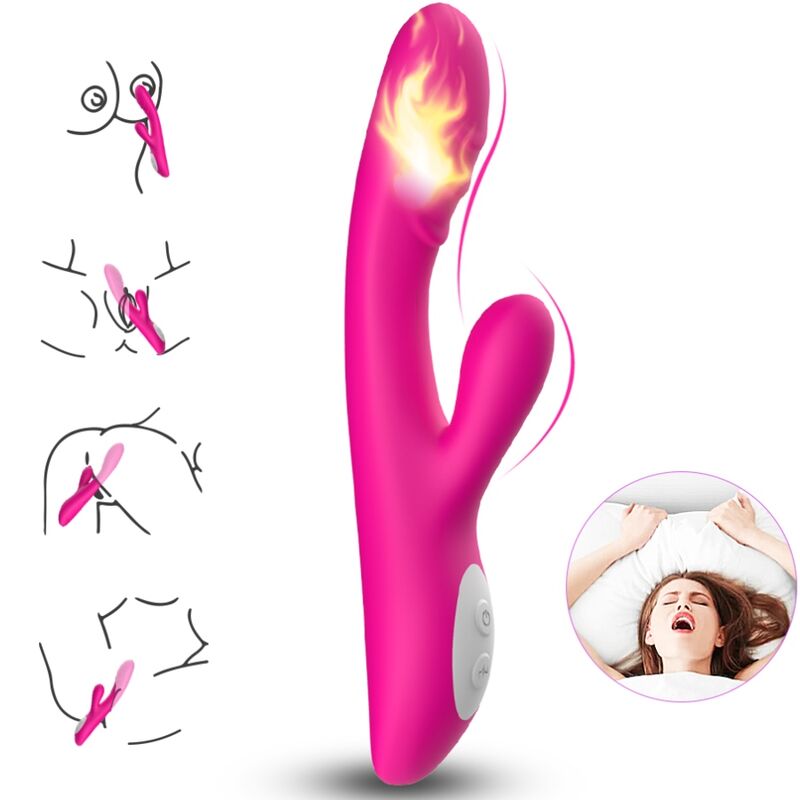 ARMONY - VIBRADOR SPARK EFEITO CALOR FÚCSIA 1 Armony - vibrador spark efeito calor fúcsia