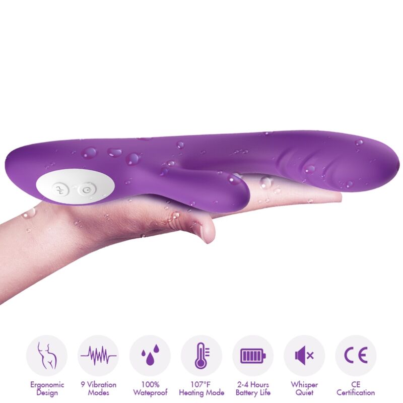 ARMONY - VIBRADOR SPARK EFEITO CALOR ROXO 2 Armony - vibrador spark efeito calor roxo - image 2