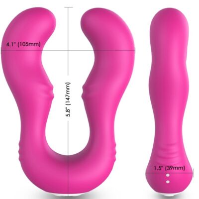 Armony - vibrador seraph duplo controle remoto fúcsia armony vibrators caliente. Pt