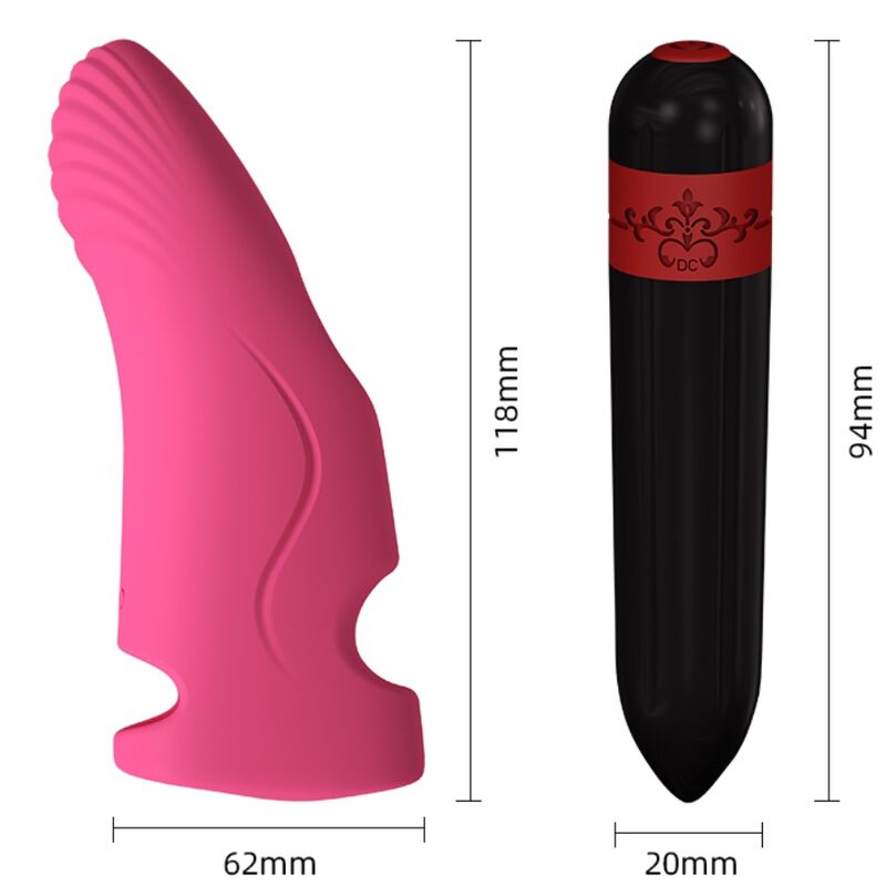 ARMONY - AURORA VIBRADOR DEDO FÚCSIA 1 Armony - aurora vibrador dedo fúcsia