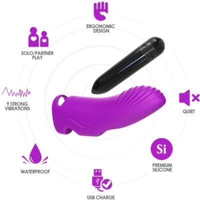 ARMONY - AURORA VIBRADOR DEDO ROXO 6 Armony - aurora vibrador dedo roxo armony vibrators caliente. Pt