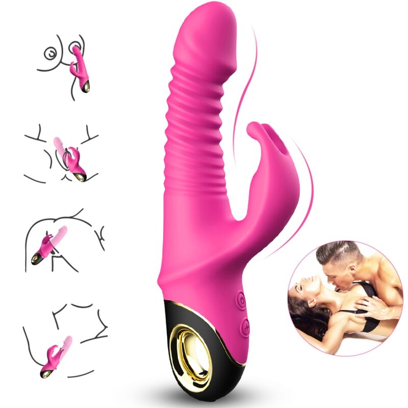 ARMONY - ZING DILDO VIBRADOR COELHO FÚCSIA 2 Armony - zing dildo vibrador coelho fúcsia - image 2