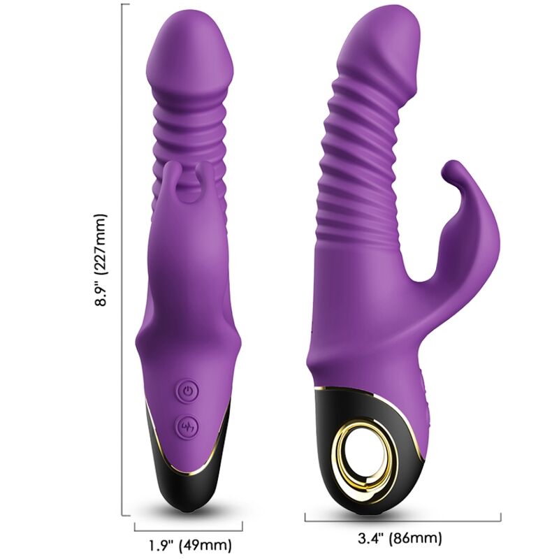 ARMONY - ZING DILDO VIBRADOR COELHO ROXO 3 Armony - zing dildo vibrador coelho roxo - image 3