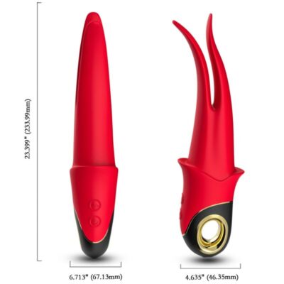 Armony - shadow vibrador dupla cabeça provocando vermelho armony vibrators caliente. Pt