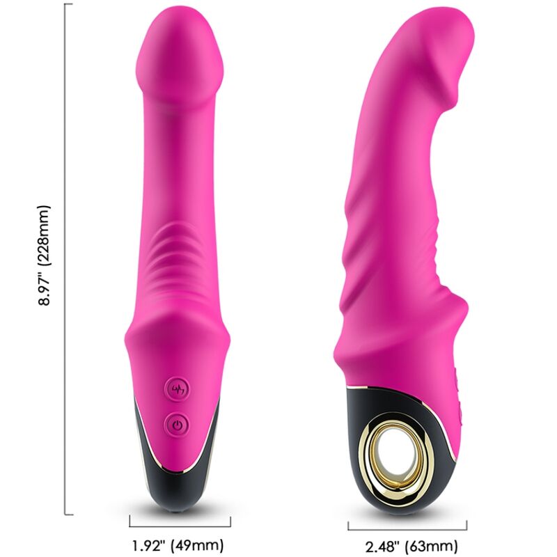 ARMONY - JOYBLADE DILDO VIBRADOR ROTADOR FÚCSIA 1 Armony - joyblade dildo vibrador rotador fúcsia