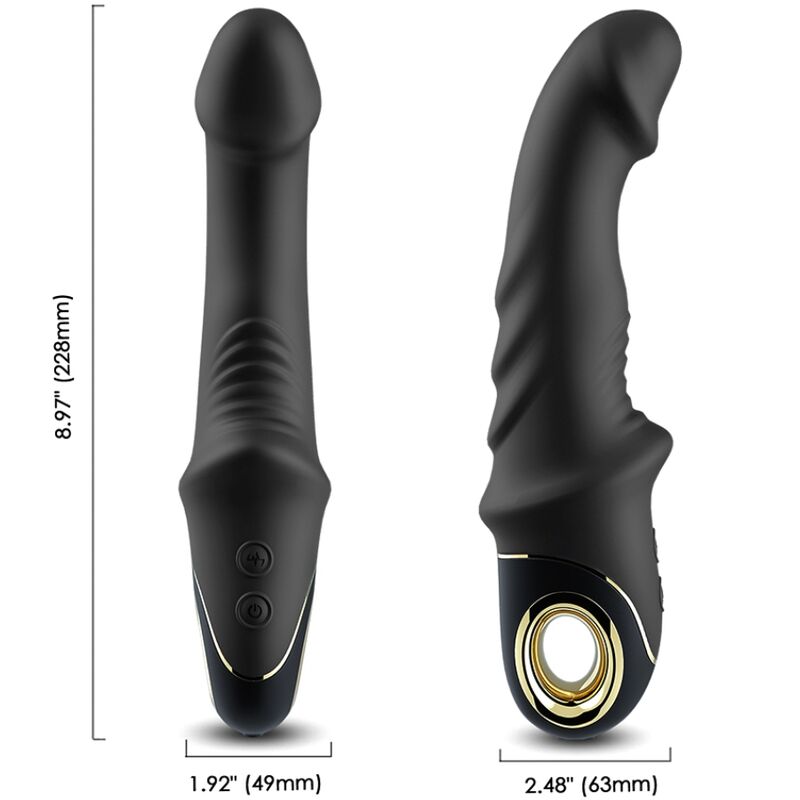 ARMONY - JOYBLADE DILDO VIBRADOR ROTATOR PRETO 1 Armony - joyblade dildo vibrador rotator preto