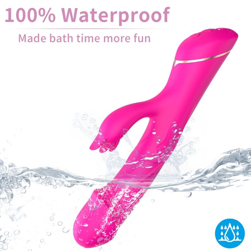 ARMONY - DILDO VIBRADOR COELHO SILICONE FÚCSIA 3 Armony - dildo vibrador coelho silicone fúcsia - image 3