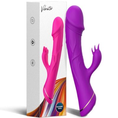 Armony - dildo vibrador coelho silicone roxo armony vibrators caliente. Pt