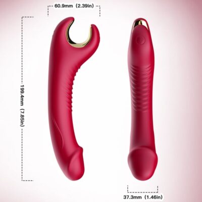 Armony - prince dildo vibrador e rotator vermelho armony vibrators caliente. Pt