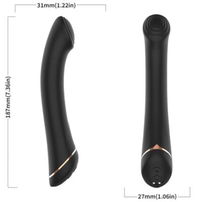 Armony - vibrador falt head silicone preto armony vibrators caliente. Pt