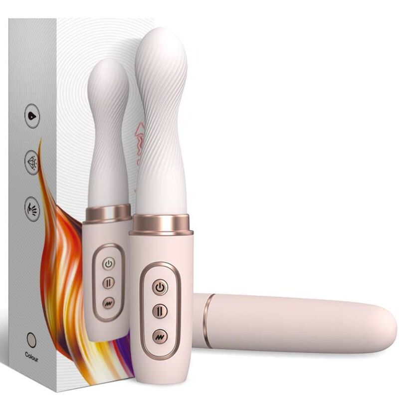 ARMONY - ROTADOR VIBRADOR E MÁQUINA TELESCÓPICA AUTOMÁTICA AMARELO 5 Armony - rotador vibrador e máquina telescópica automática amarelo - image 5