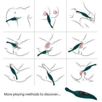 Alternative view of ARMONY - ESTIMULADOR E VIBRADOR FOLHA VERDE