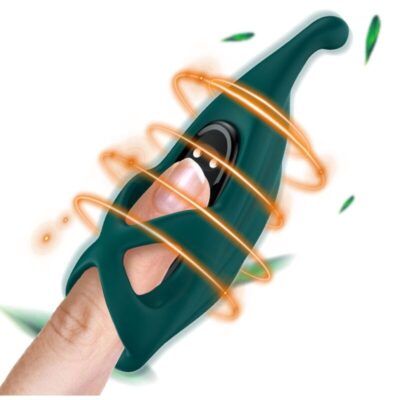 Alternative view of ARMONY - ESTIMULADOR DE DEDO E VIBRADOR VERDE