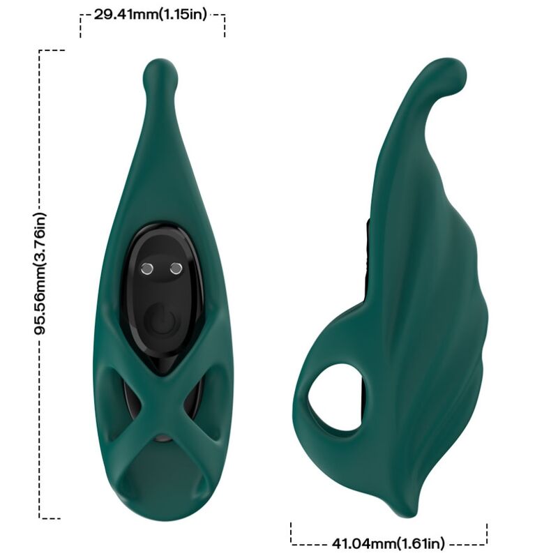 ARMONY - ESTIMULADOR DE DEDO E VIBRADOR VERDE 4 Armony - estimulador de dedo e vibrador verde - image 4