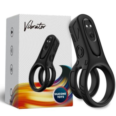 ARMONY - VIBRADOR DE ANEL DUPLO PRETO 7 Armony - vibrador de anel duplo preto armony for him caliente. Pt