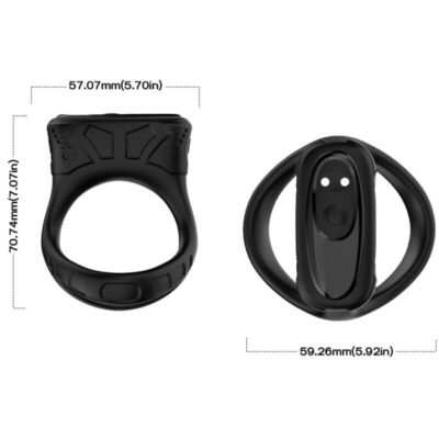 ARMONY - VIBRADOR DE ANEL E MULTPOSIÇÃO PRETO 8 Armony - vibrador de anel e multposição preto armony for him caliente. Pt