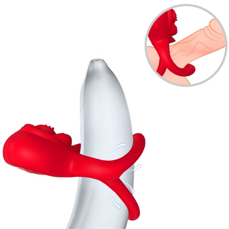 ARMONY - ANEL VIBRADOR CORAÇÃO VERMELHO 2 Armony - anel vibrador coração vermelho - image 2