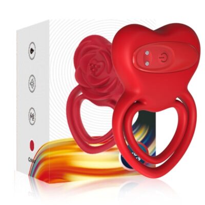 ARMONY - ANEL VIBRADOR CORAÇÃO VERMELHO 9 Armony - anel vibrador coração vermelho armony for him caliente. Pt